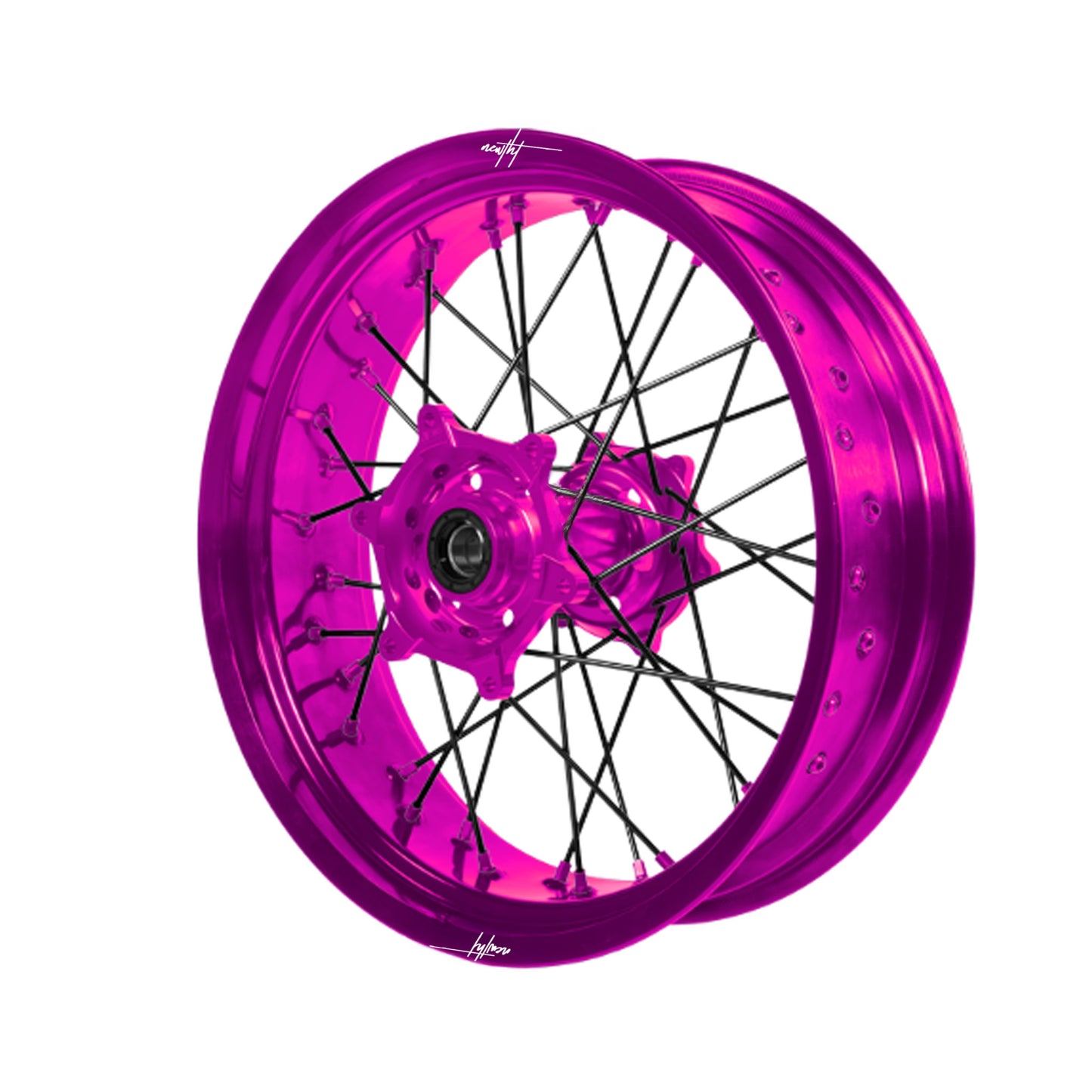 TUBELESS SUPERMOTO WHEEL- Newtht