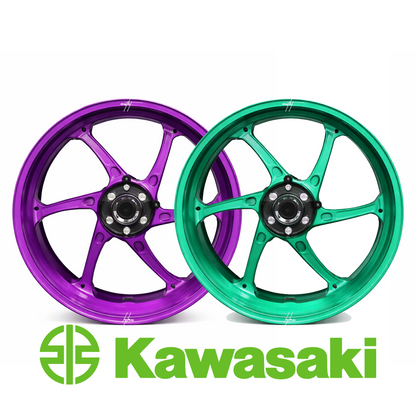 KAWASAKI CAST CUSTOM WHEELS