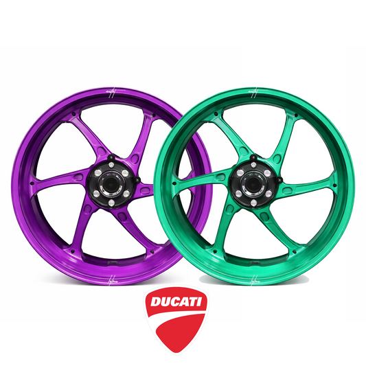 DUCATI CAST CUSTOM WHEELS