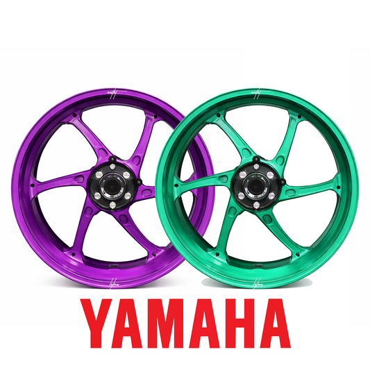 YAMAHA CAST CUSTOM WHEELS